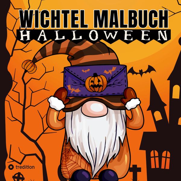 Wichtel Malbuch für Erwachsene Teenager Kinder Halloween und Herbst...