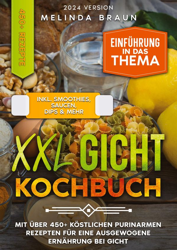 XXL Gicht Kochbuch - Melinda Braun (Buch)