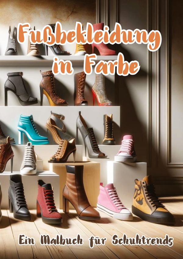 Fußbekleidung in Farbe - Maxi Pinselzauber (Buch)