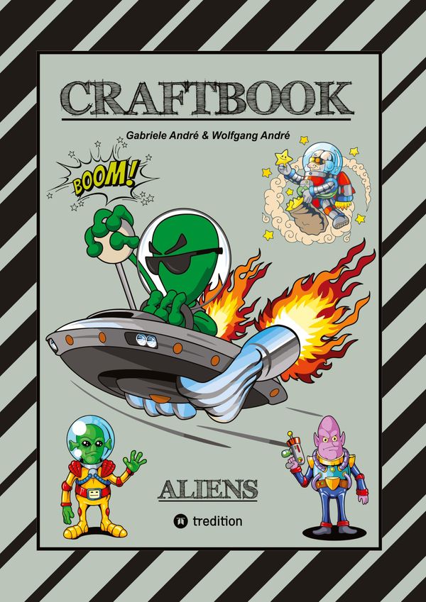 Craftbook - 100 Science Fiction Motive - Alien - Raumfahrt - Ufo - ...