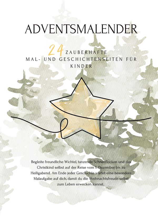 Sternengeflüster - der Adventsmalender - Jasmin Götz-Kottmann (Buch)