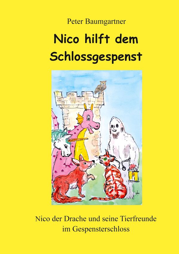 Nico der Drache hilft dem Schlossgespenst - Peter Baumgartner (Buch)