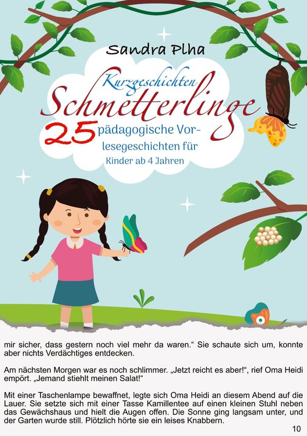 KitaFix-Kurzgeschichten Schmetterlinge - Sandra Plha (Buch)