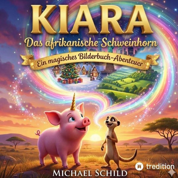 Kiara, das afrikanische Schweinhorn Bilderbuch - Michael Schild (Buch)