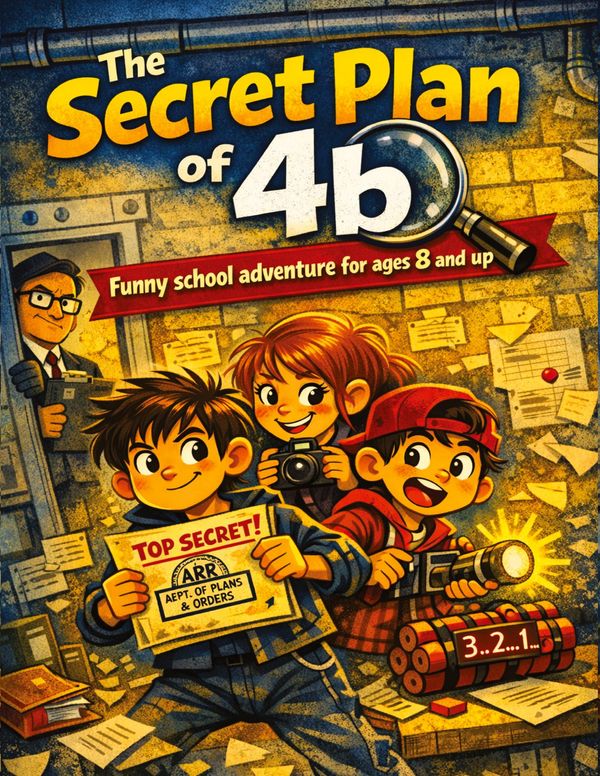 The Secret Plan of 4b - Dominik Mikulaschek (Buch)