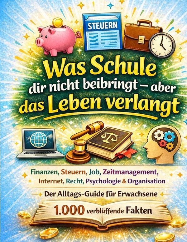 Was Schule dir nicht beibringt - aber das Leben verlangt (Buch)