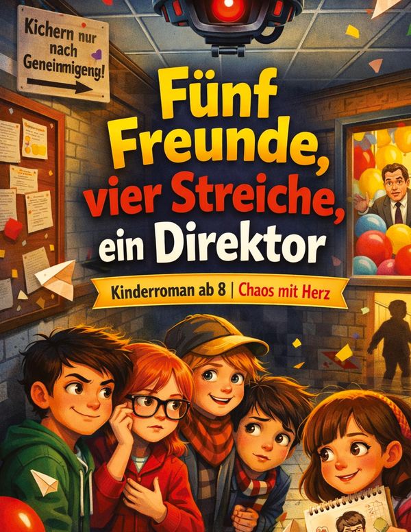 Fünf Freunde, vier Streiche, ein Direktor - Dominik Mikulaschek (Buch)