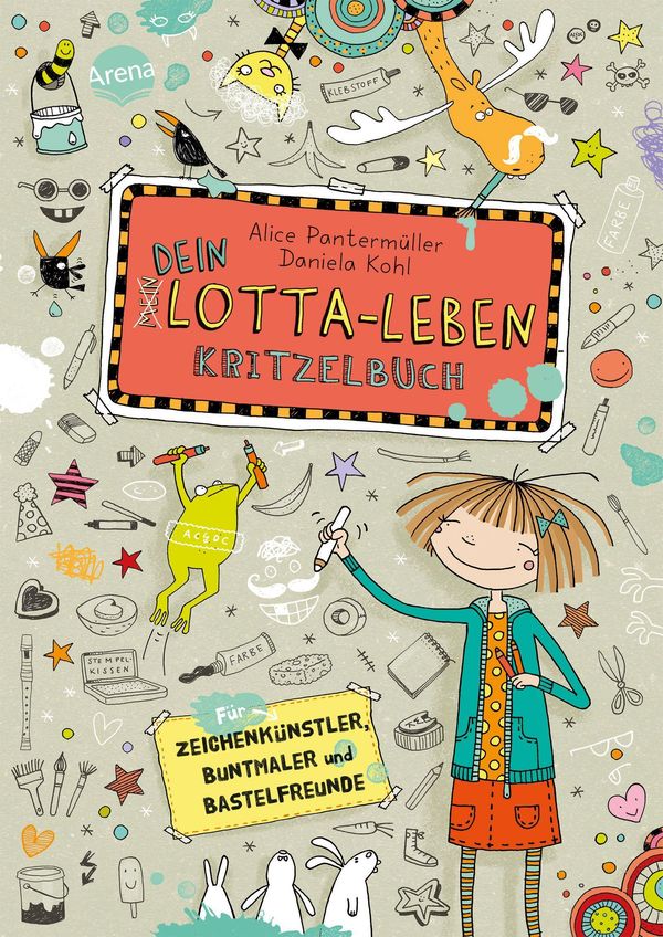 Dein Lotta-Leben. Kritzelbuch - Alice Pantermüller (Buch)