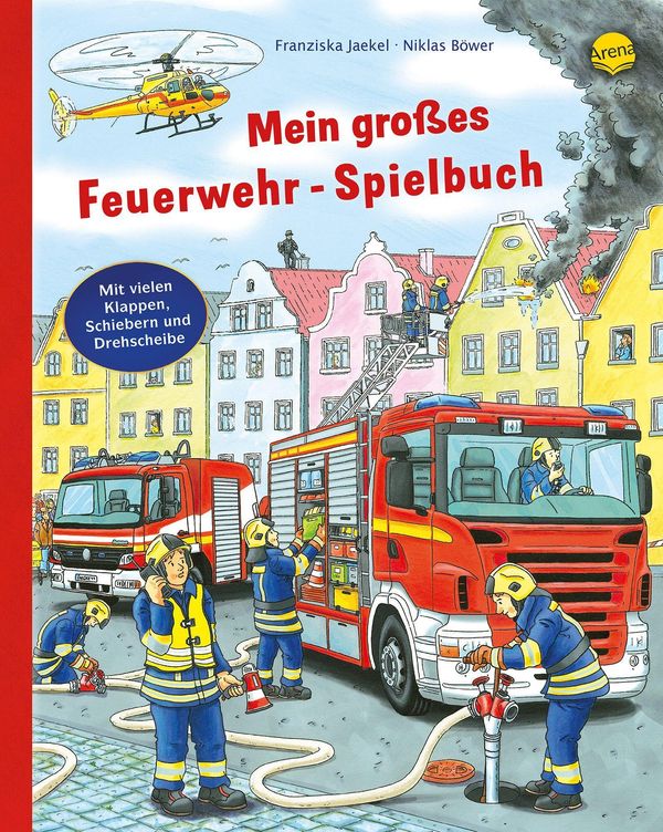 Mein großes Feuerwehr-Spielbuch - Franziska Jaekel (Buch)
