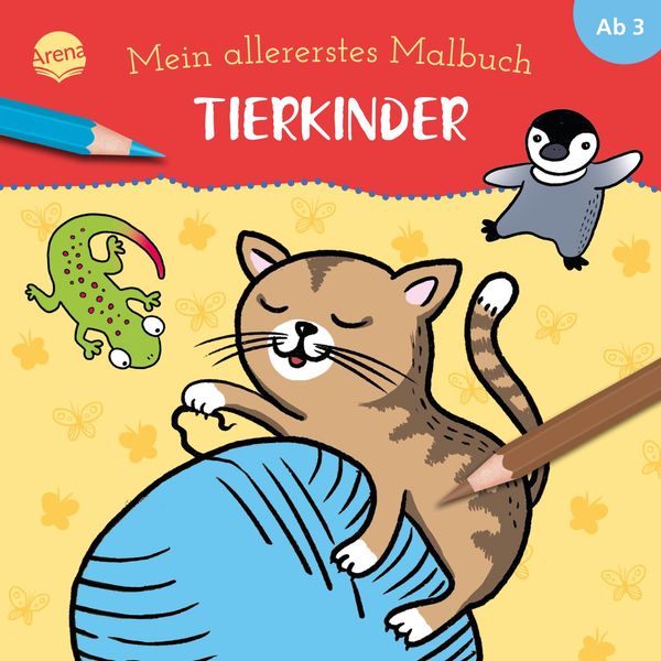 Mein allererstes Malbuch. Tierkinder (Buch)