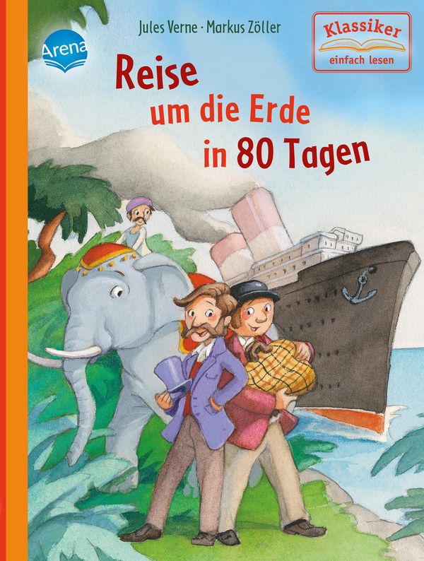 Reise um die Erde in 80 Tagen - Jules Verne (Buch)