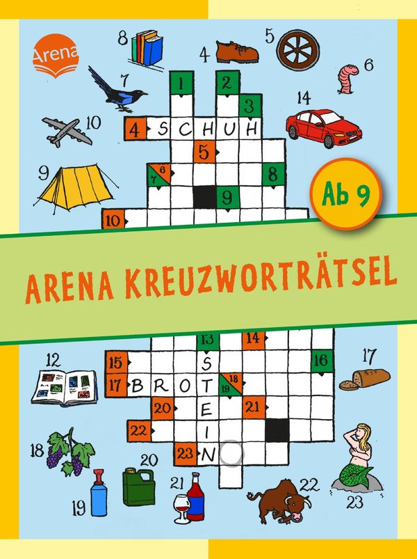 Arena Kreuzworträtsel. Ab 9 Jahren - Stefan Haller (Buch)