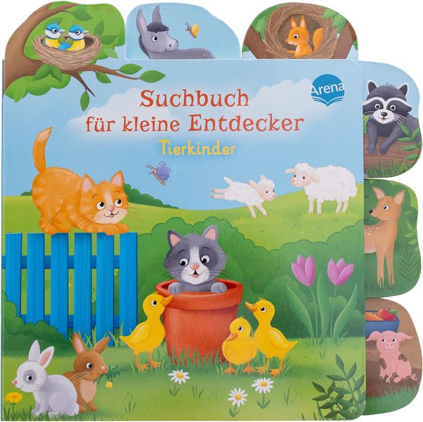 Suchbuch für kleine Entdecker. Tierkinder - Tanja Andersen (Buch)
