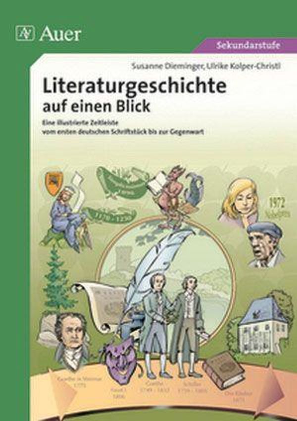 Literaturgeschichte auf einen Blick - Susanne Dieminger (Buch)