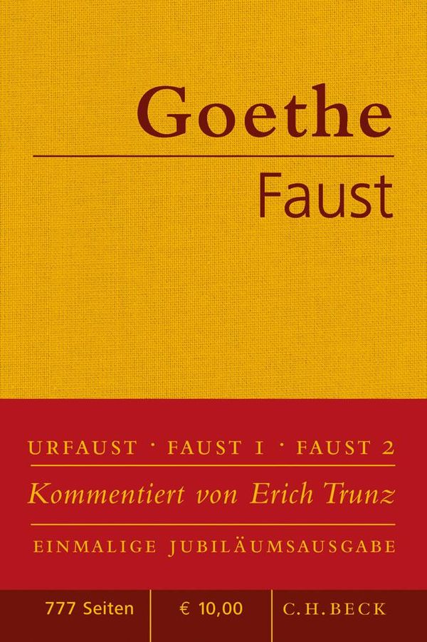 Faust - Johann Wolfgang von Goethe (Buch)