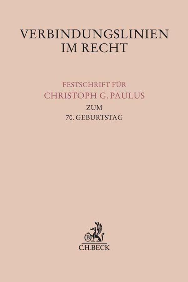 Verbindungslinien im Recht (Buch)