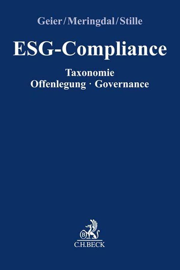 ESG-Compliance - Bernd Geier (Buch)