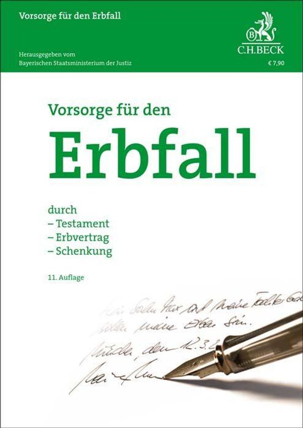 Vorsorge für den Erbfall (Buch)