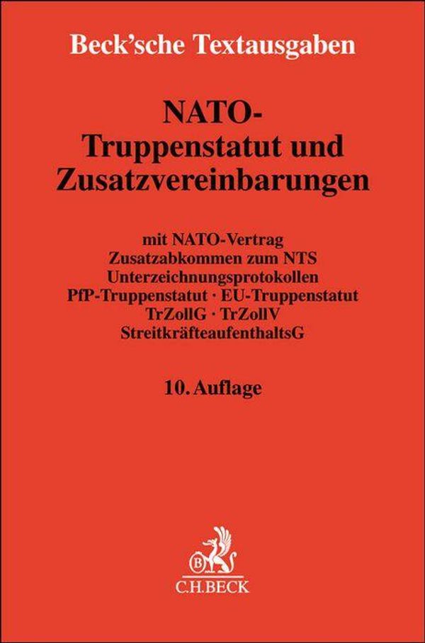 NATO-Truppenstatut und Zusatzvereinbarungen (Buch)