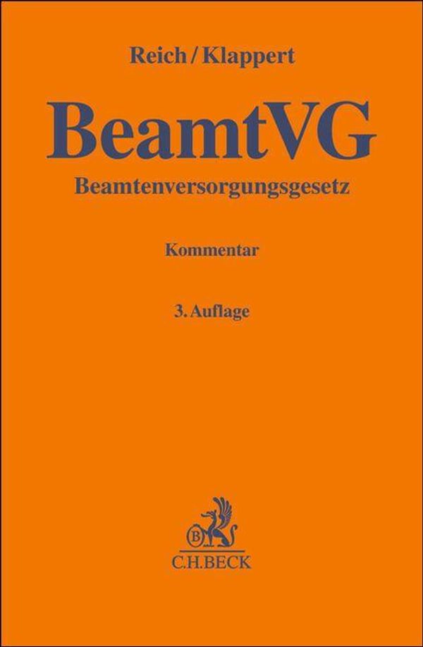 Beamtenversorgungsgesetz. BeamtVG - Andreas Reich (Buch)