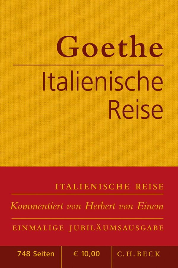 Italienische Reise - Johann Wolfgang von Goethe (Buch)