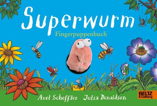 Superwurm-Fingerpuppenbuch - Axel Scheffler (Buch)