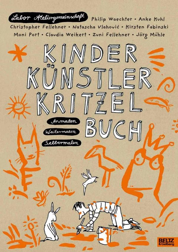 Kinder Künstler Kritzelbuch - Labor Ateliergemeinschaft (Buch)