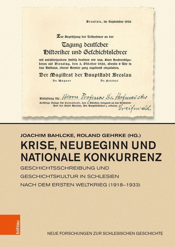 Krise, Neubeginn und nationale Konkurrenz (Buch)