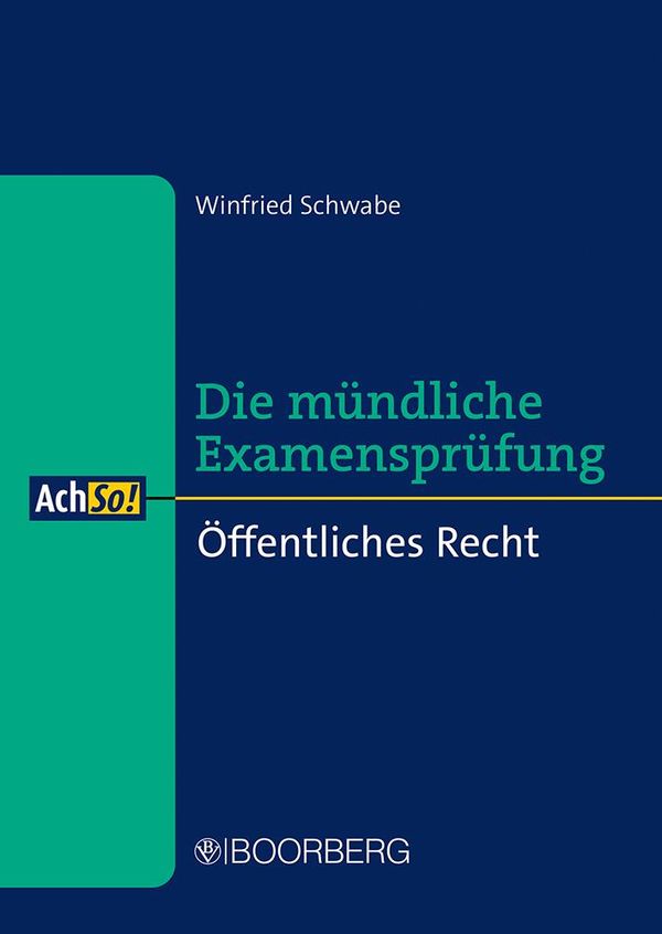 Öffentliches Recht - Winfried Schwabe (Buch)