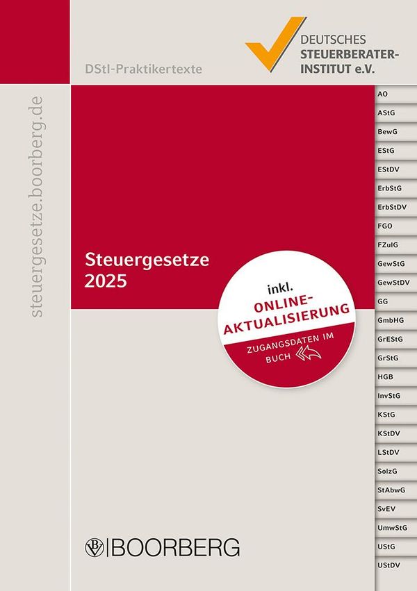 Steuergesetze 2025 (Buch)