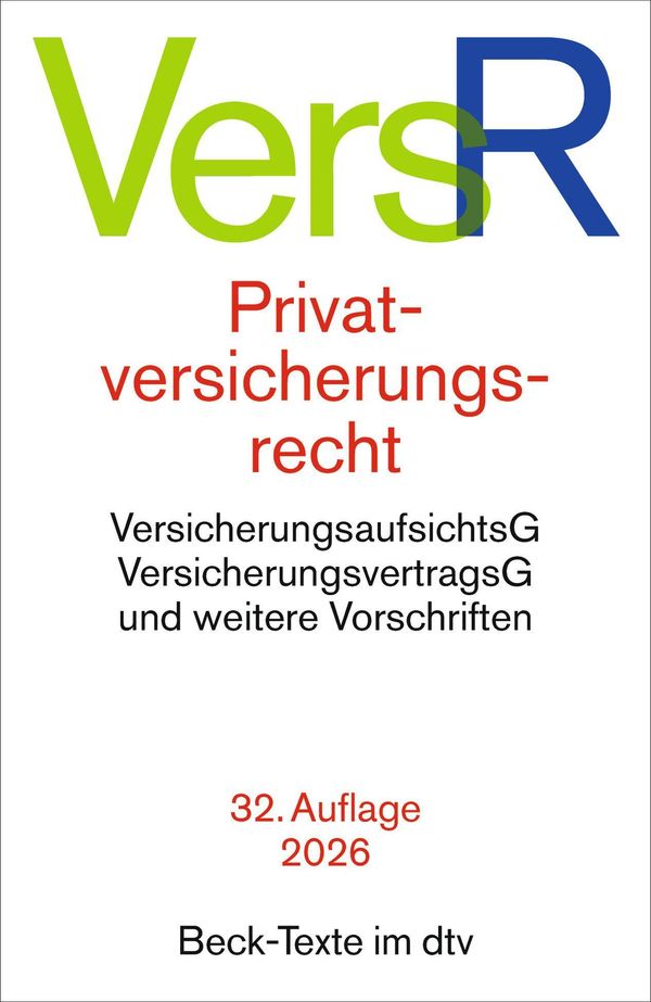 Privatversicherungsrecht. VersR (Buch)