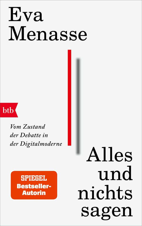 Alles und nichts sagen - Eva Menasse (Buch)