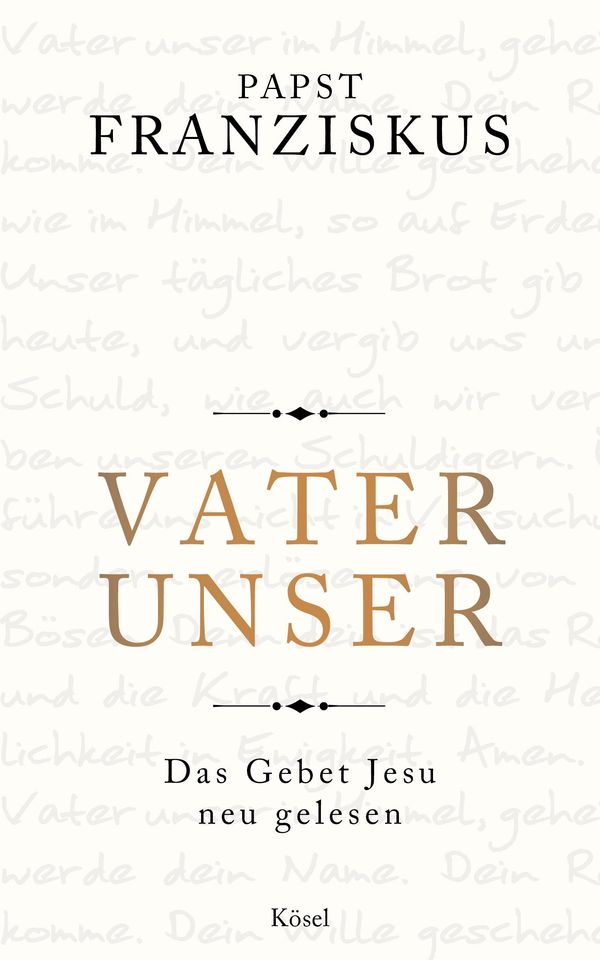 Vater unser - Papst Franziskus (Buch)