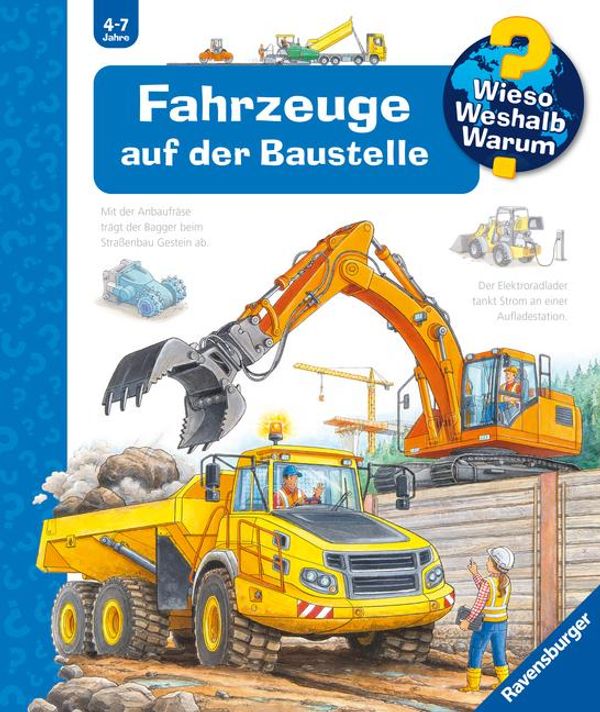 Wieso? Weshalb? Warum?, Band 7: Fahrzeuge auf der Baustelle (Buch)