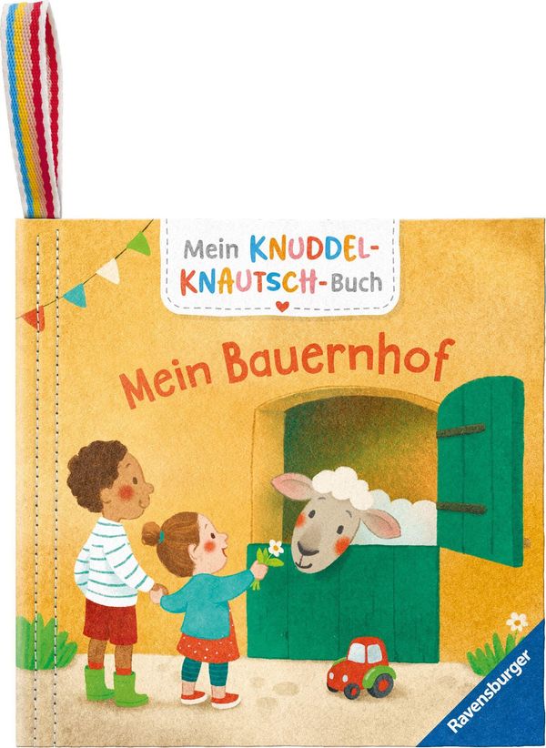 Mein Knuddel-Knautsch-Buch: Mein Bauernhof - Sandra Grimm (Buch)