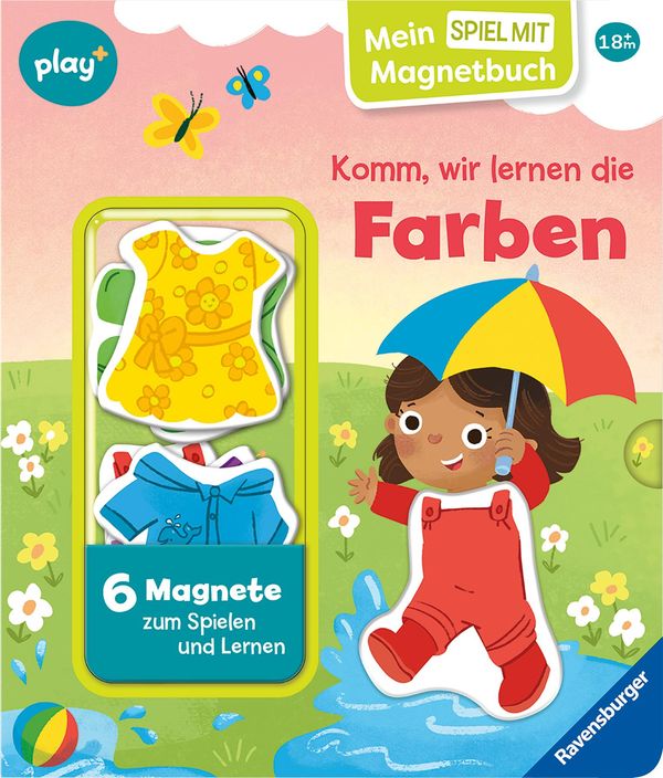 Play+ Mein Spiel mit-Magnetbuch Komm, wir lernen die Farben - ab 18...