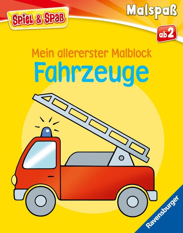 Spiel & Spaß - Mein allererster Malblock: Fahrzeuge (Buch)