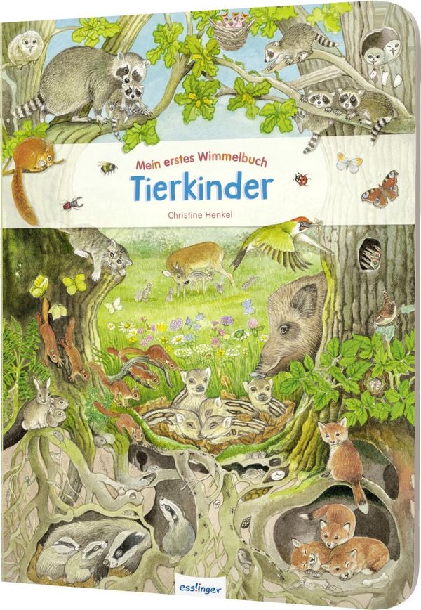 Mein erstes Wimmelbuch: Tierkinder (Buch)