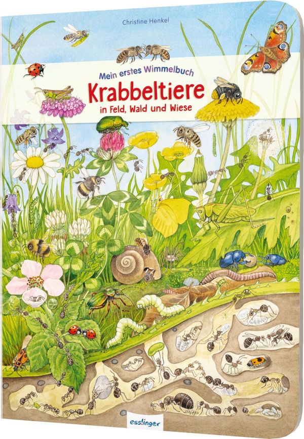 Mein erstes Wimmelbuch: Krabbeltiere in Feld, Wald und Wiese (Buch)