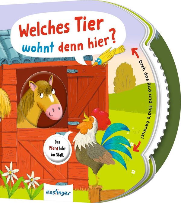 Dreh das Rad und finds heraus!: Welches Tier wohnt denn hier? (Buch)