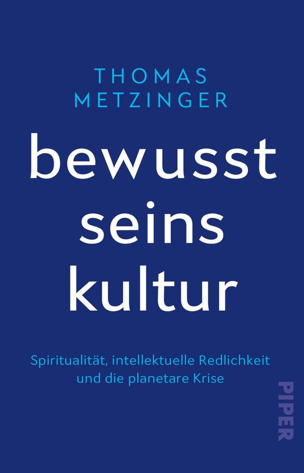 Bewusstseinskultur - Thomas Metzinger (Buch)