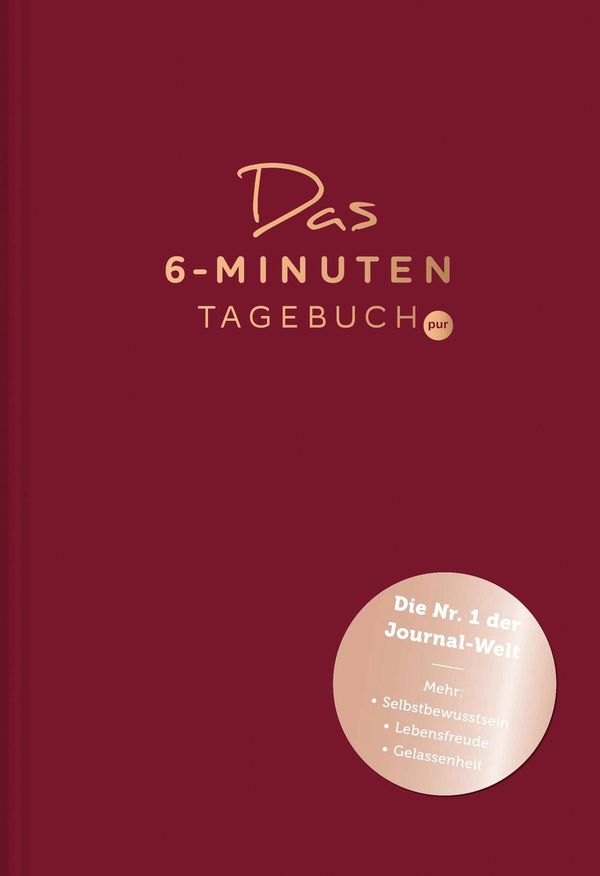 Das 6-Minuten-Tagebuch pur (madeira) - Dominik Spenst (Buch)