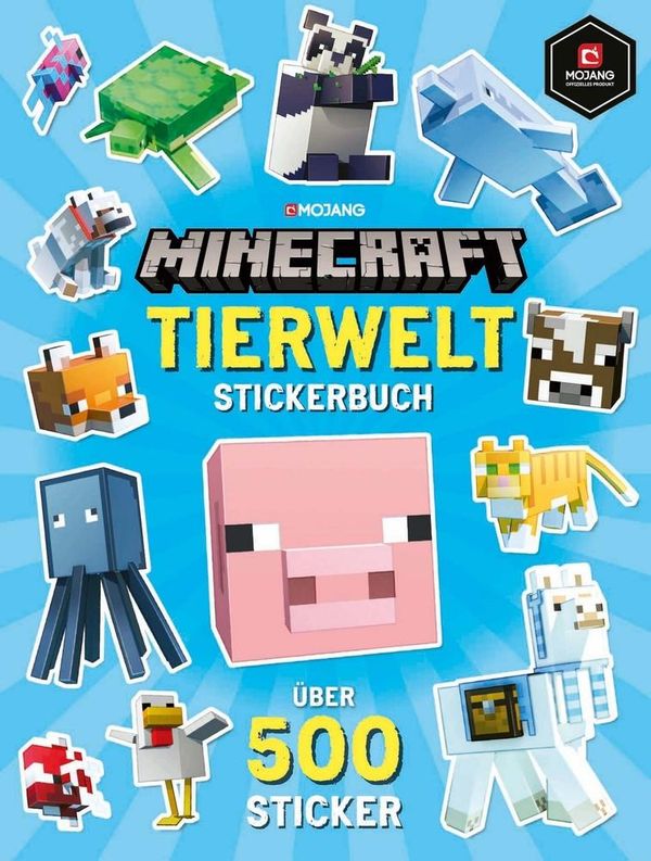 Minecraft Tierwelt Stickerbuch - Minecraft (Buch)