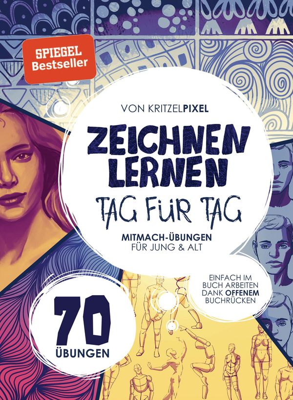 Zeichnen lernen Tag für Tag - KritzelPixel (Buch)