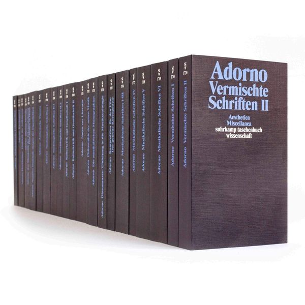 Gesammelte Schriften in 20 Bänden - Theodor W. Adorno (Buch)