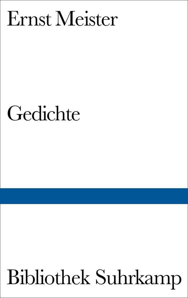 Gedichte - Ernst Meister (Buch)