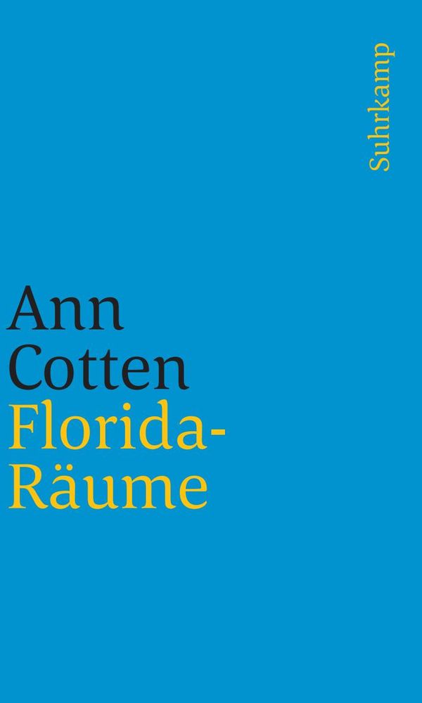 Florida-Räume - Ann Cotten (Buch)