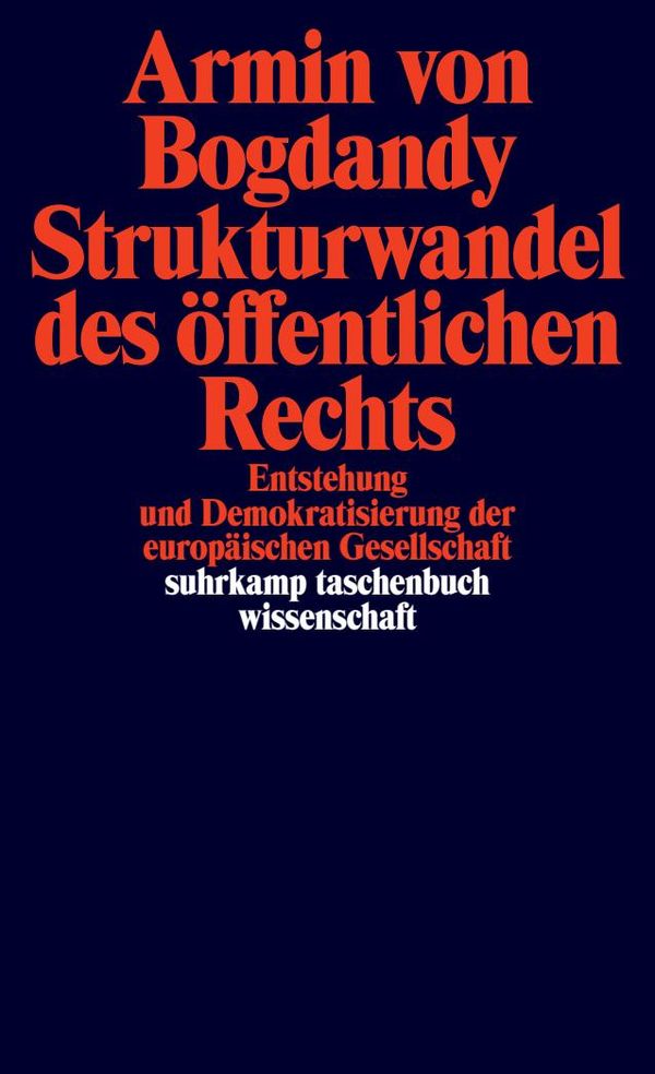 Strukturwandel des öffentlichen Rechts - Armin Von Bogdandy (Buch)