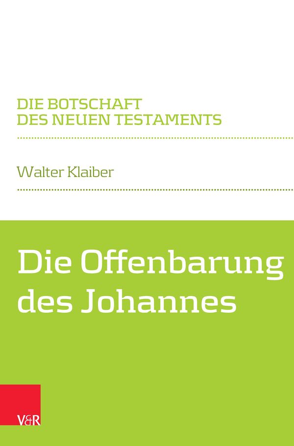 Die Offenbarung des Johannes - Walter Klaiber (Buch)