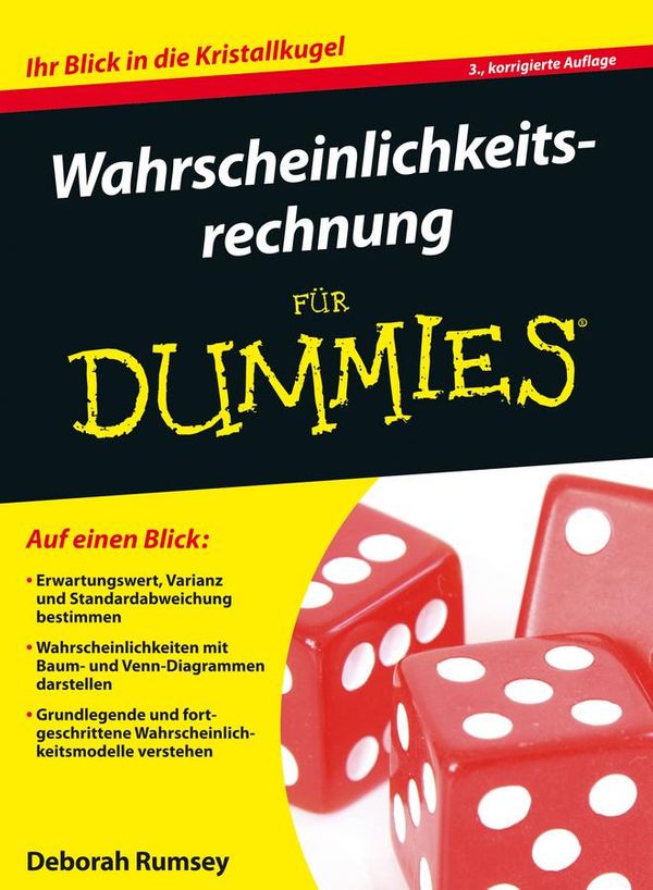 Wahrscheinlichkeitsrechnung für Dummies - Deborah J. Rumsey (Buch)